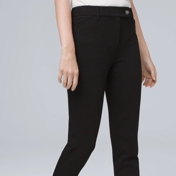 NWT White House Black Market Effortless Tapered Ankle Pants - Picture 3 of 6